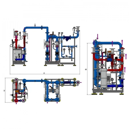Блок теплоснабжения Tafline (Тафлайн), ОВ 1500 Тафлайн